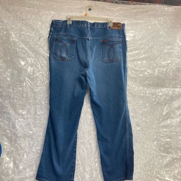 LONG HAUL Men’s Jeans‎ Size 40/30 Blue Hand Measures approx 38X27 - Picture 10 of 12